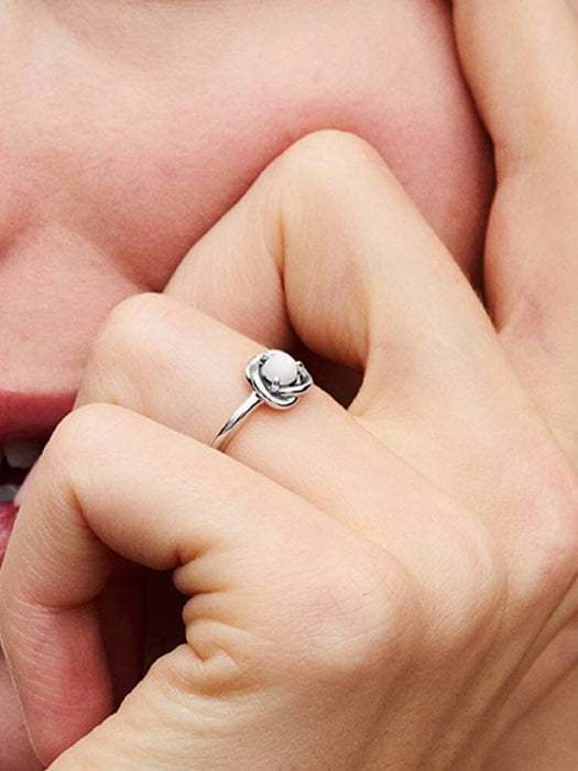 Pandora June Birthstone Eternity Circle Ring Sterling Silver