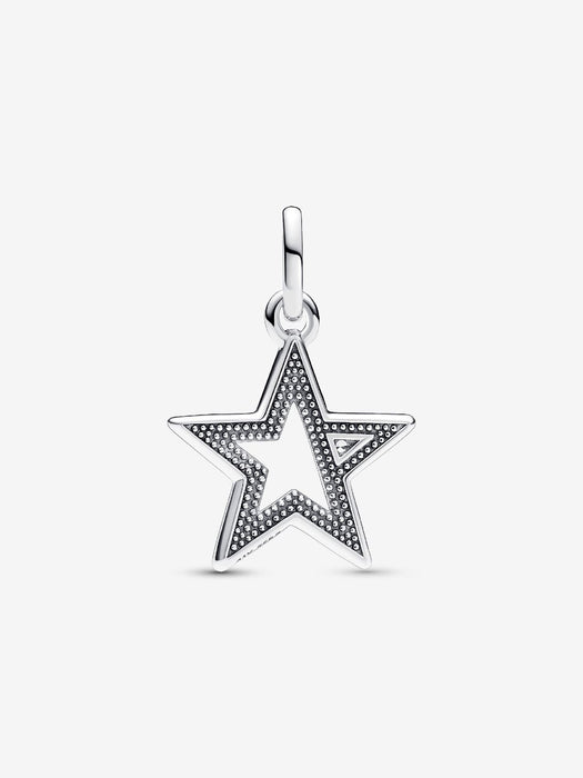 Pandora ME Sparkling Star Medallion Charm Sterling silver
