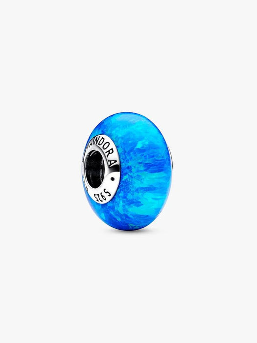 Pandora Opalescent Ocean Deep Blue Charm Sterling Silver