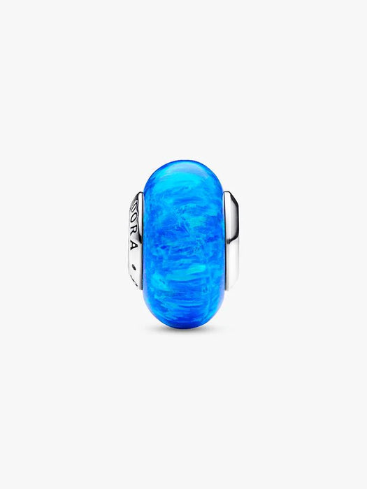 Pandora Opalescent Ocean Deep Blue Charm Sterling Silver
