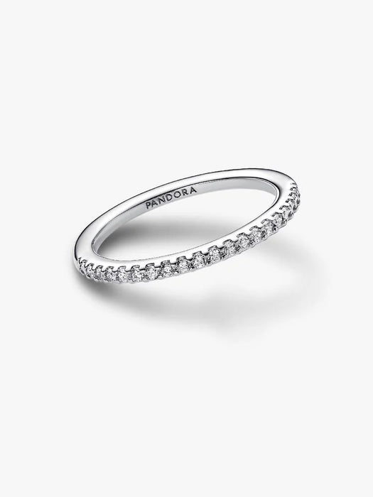 Pandora Sparkling Band Ring Sterling Silver