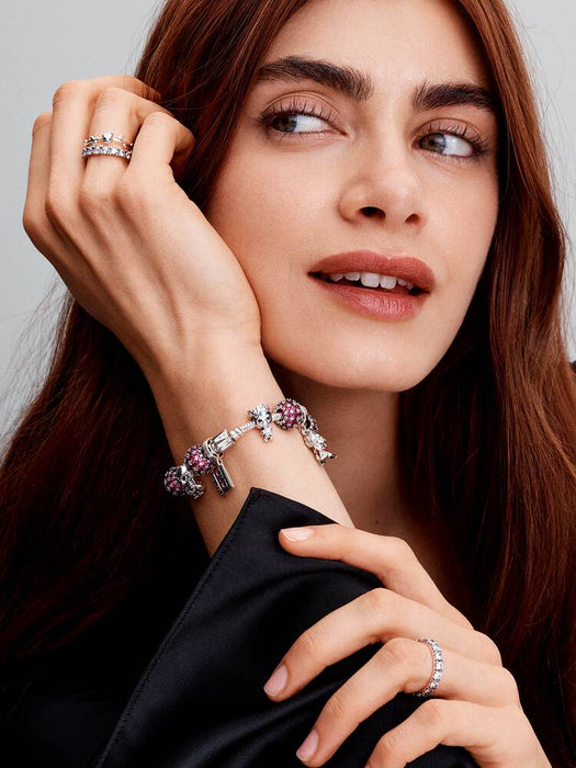 Pandora Sparkling Row Eternity Ring Sterling Silver