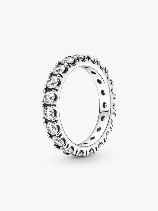 Pandora Sparkling Row Eternity Ring Sterling Silver