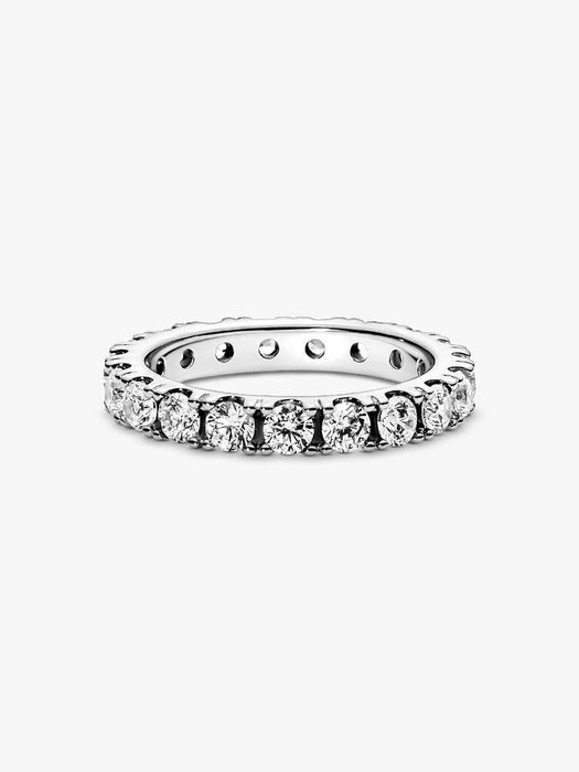 Pandora Sparkling Row Eternity Ring Sterling Silver