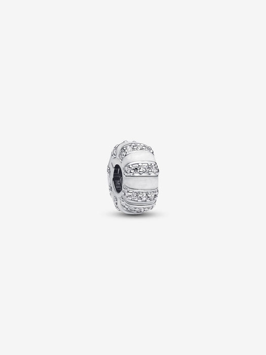 Pandora Stones & Enamel Clip Charm Sterling silver