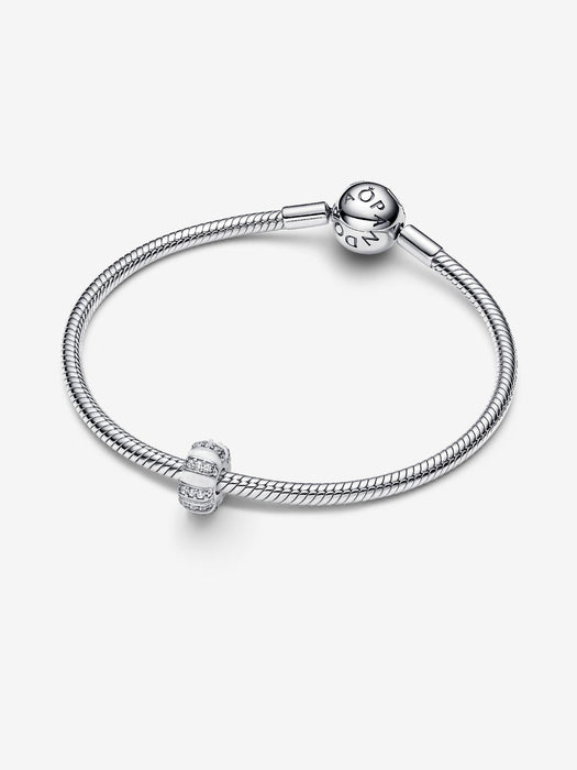 Pandora Stones & Enamel Clip Charm Sterling silver