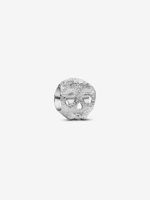 Pandora Textured Skull Mini Charm