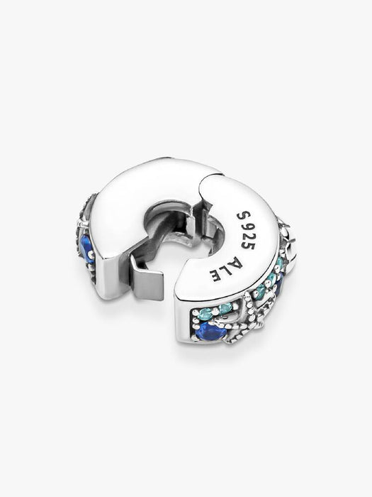 Pandora Tropical Starfish & Shell Clip Charm Sterling Silver