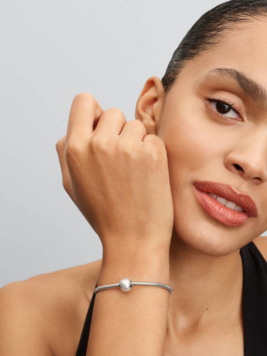 Pandora White Charm Sterling Silver