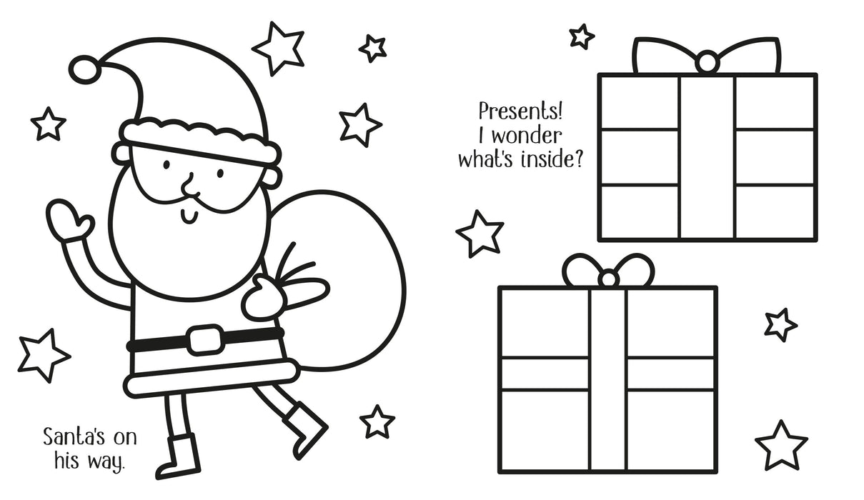 Usborne Christmas My Big Happy Christmas Colouring Book