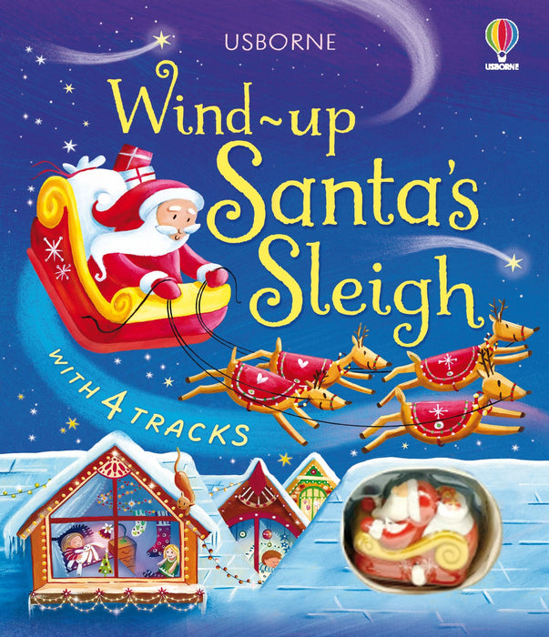 Usborne Christmas Wind-Up Santa's Sleigh