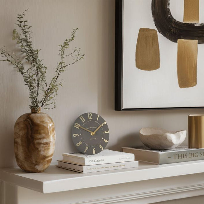 Gallery Direct Mulberry Mantel Clock Espresso