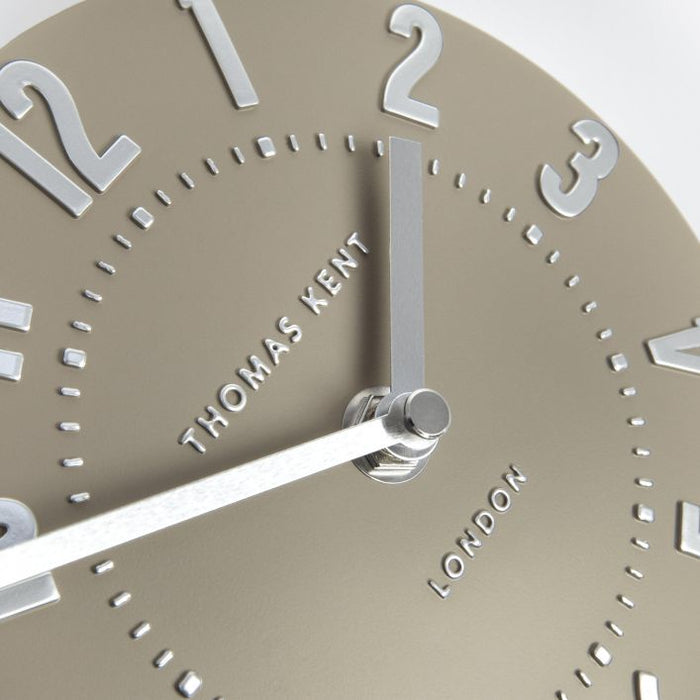 Gallery Direct Mulberry Mantel Clock Mocha