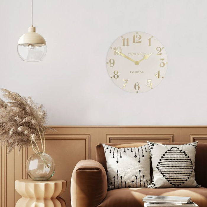 Gallery Direct Arabic Wall Clock Oatmeal