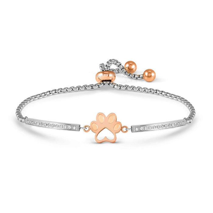 Nomination Milleluci Dog Footprint Rose Gold Bracelet