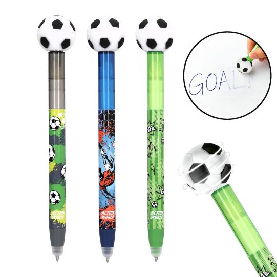 Action World Erasable Gel Pen - Football