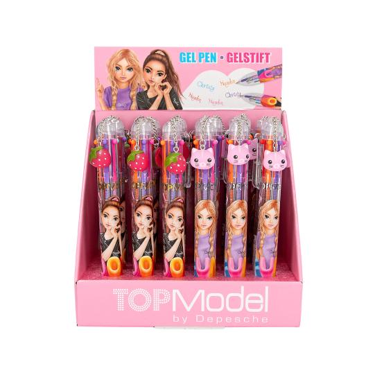 TopModel Gel Pen with 6 Colours