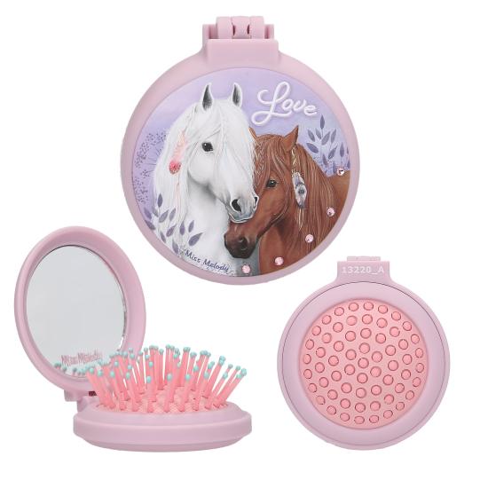 Miss Melody Folding Hairbrush
