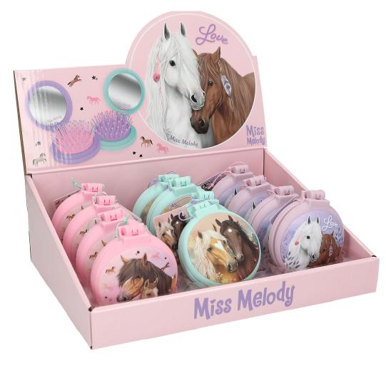 Miss Melody Folding Hairbrush
