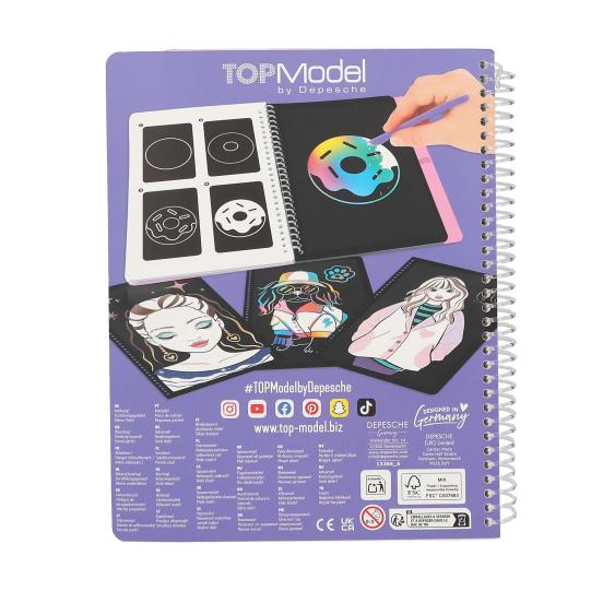 TOPModel Magic Scratch Book
