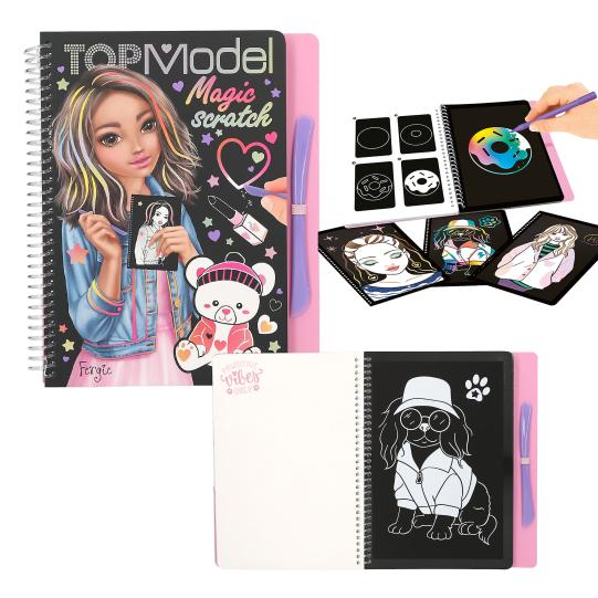 TOPModel Magic Scratch Book