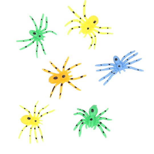 Dino World Glow in the Dark Spiders