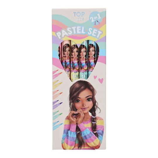 TopModel Pastel Dual-Tip Marker Pen Set
