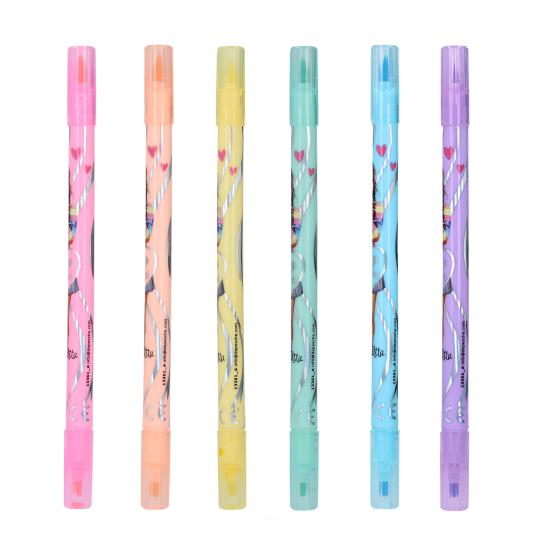 TopModel Pastel Dual-Tip Marker Pen Set