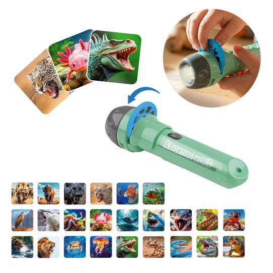 Adventure World Projector Torch