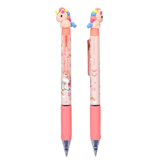 Ylvi Erasable Gel Pen with Unicorn Topper