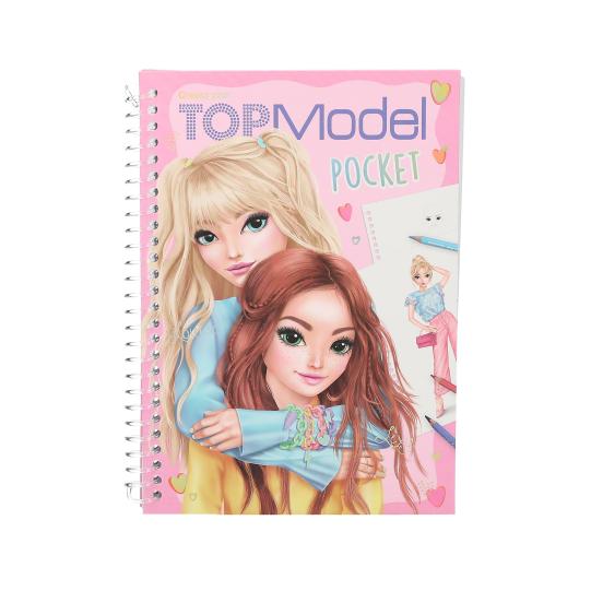 Top Model Pocket Colouring Book
