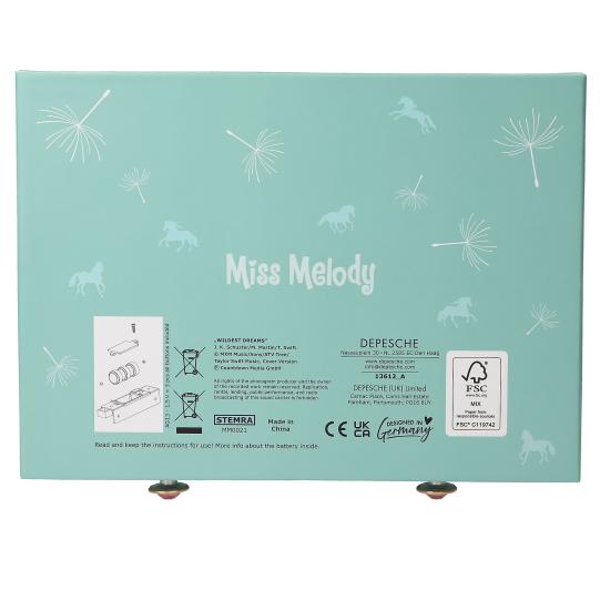 Miss Melody Big Jewellery Box With Code And Sound