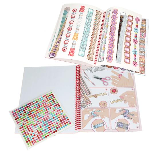 TOPModel Create Your Bling Bling Colouring Book Jewellery