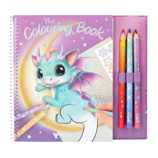 Ylvi Lucky Dragon Colouring Book