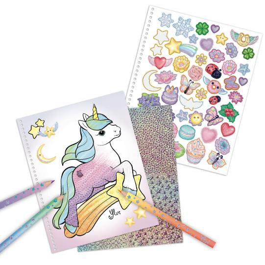 Ylvi Lucky Dragon Colouring Book