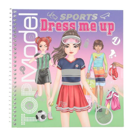 TopModel Dress Me Up Stickerbook Sport