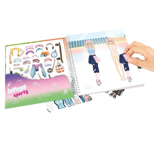 TopModel Dress Me Up Stickerbook Sport
