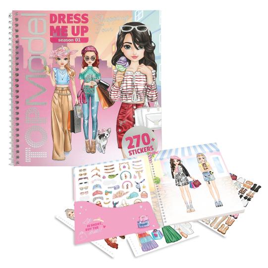 TOPModel Dress Me Up Stickerbook