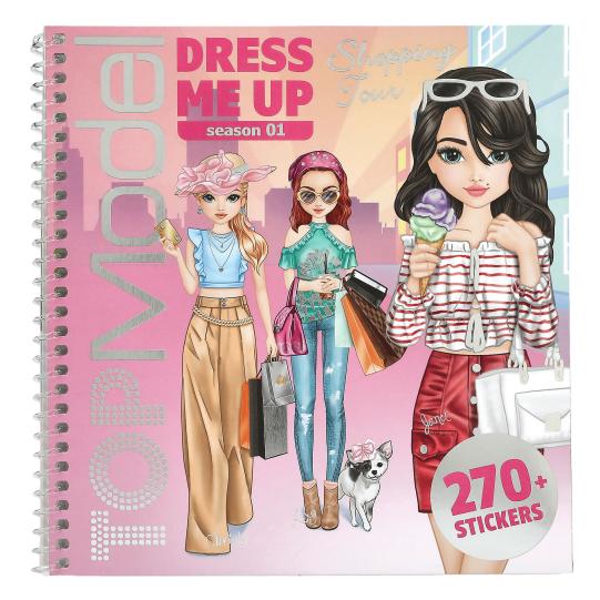 TOPModel Dress Me Up Stickerbook