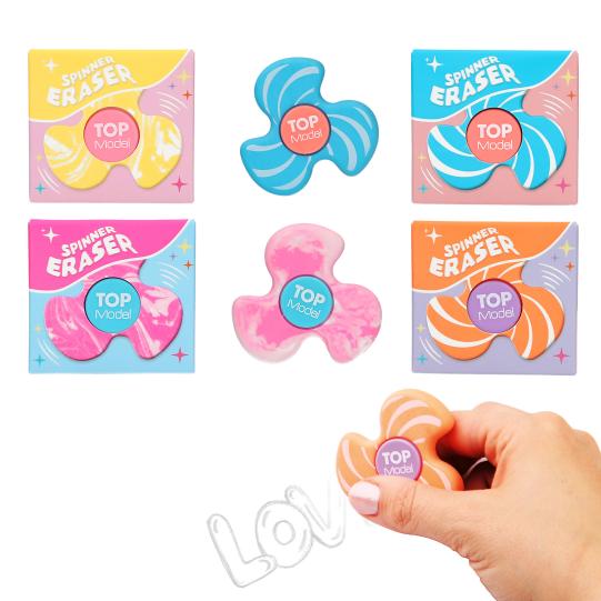 TopModel Fidget Spinner Eraser