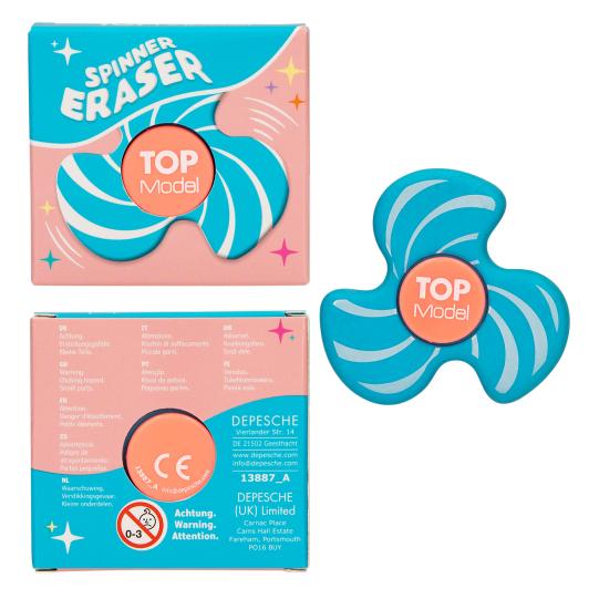 TopModel Fidget Spinner Eraser