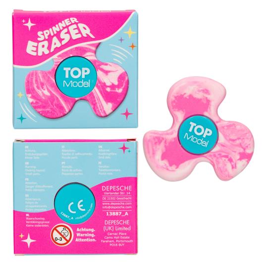 TopModel Fidget Spinner Eraser