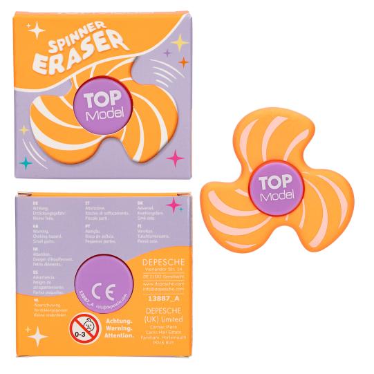 TopModel Fidget Spinner Eraser