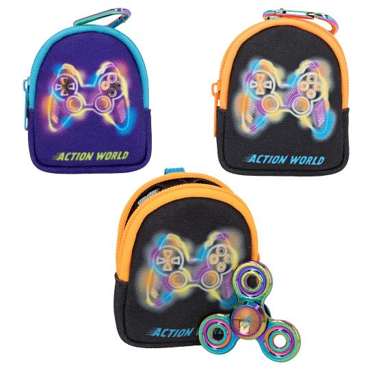 Adventure World Backpack with Fidget Spinner