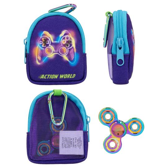 Adventure World Backpack with Fidget Spinner