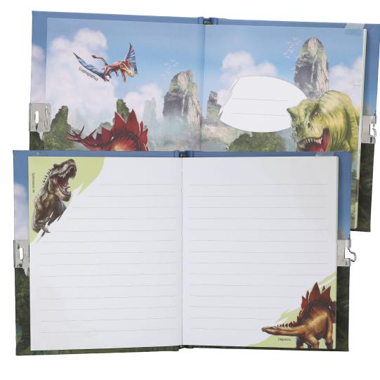 Dino World Diary With Padlock