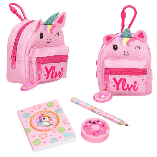 Ylvi Stationery Backpack Unicorn
