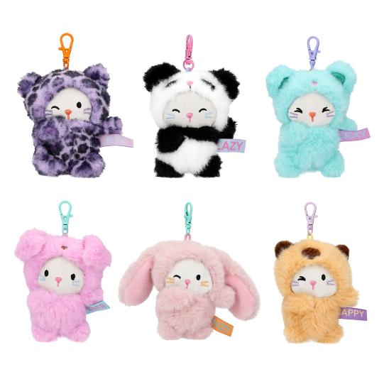Lolli Riot Penfection Tiny Crew Kitten Plush Charms