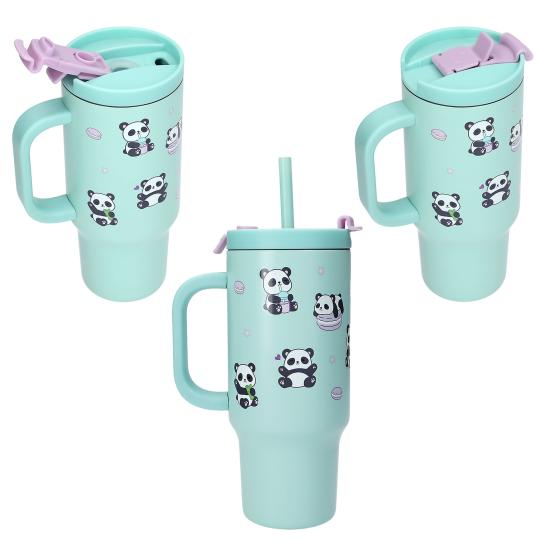 Lolli Riot Penfection To Go Cup with Straw - Panda