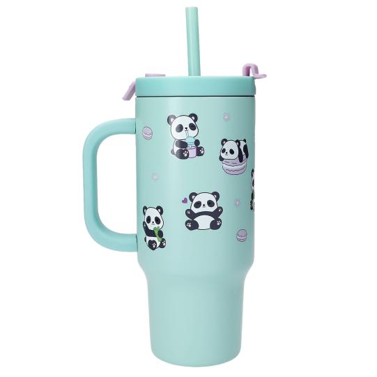 Lolli Riot Penfection To Go Cup with Straw - Panda